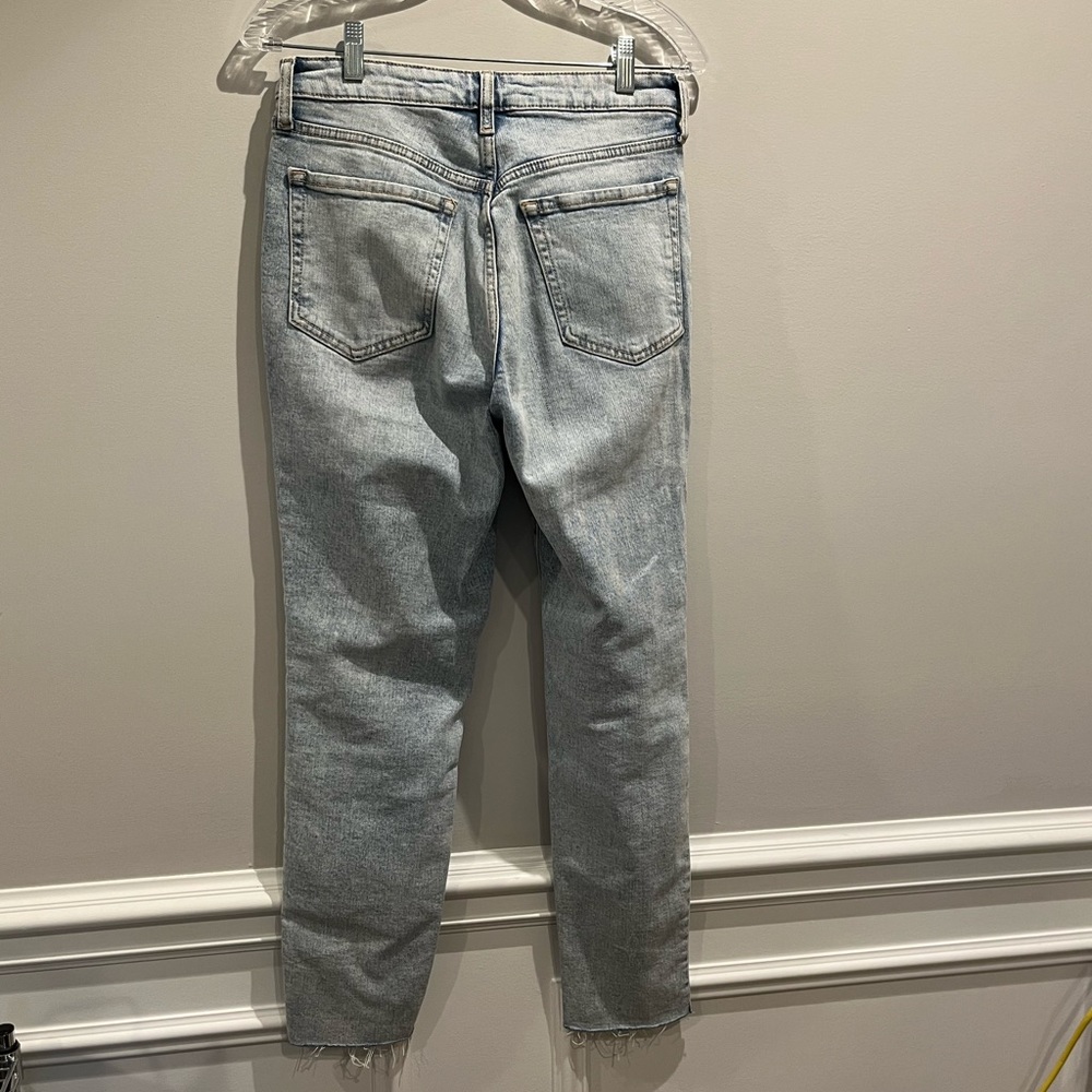 Express Straight Ripped Jeans - Picture 3 of 6